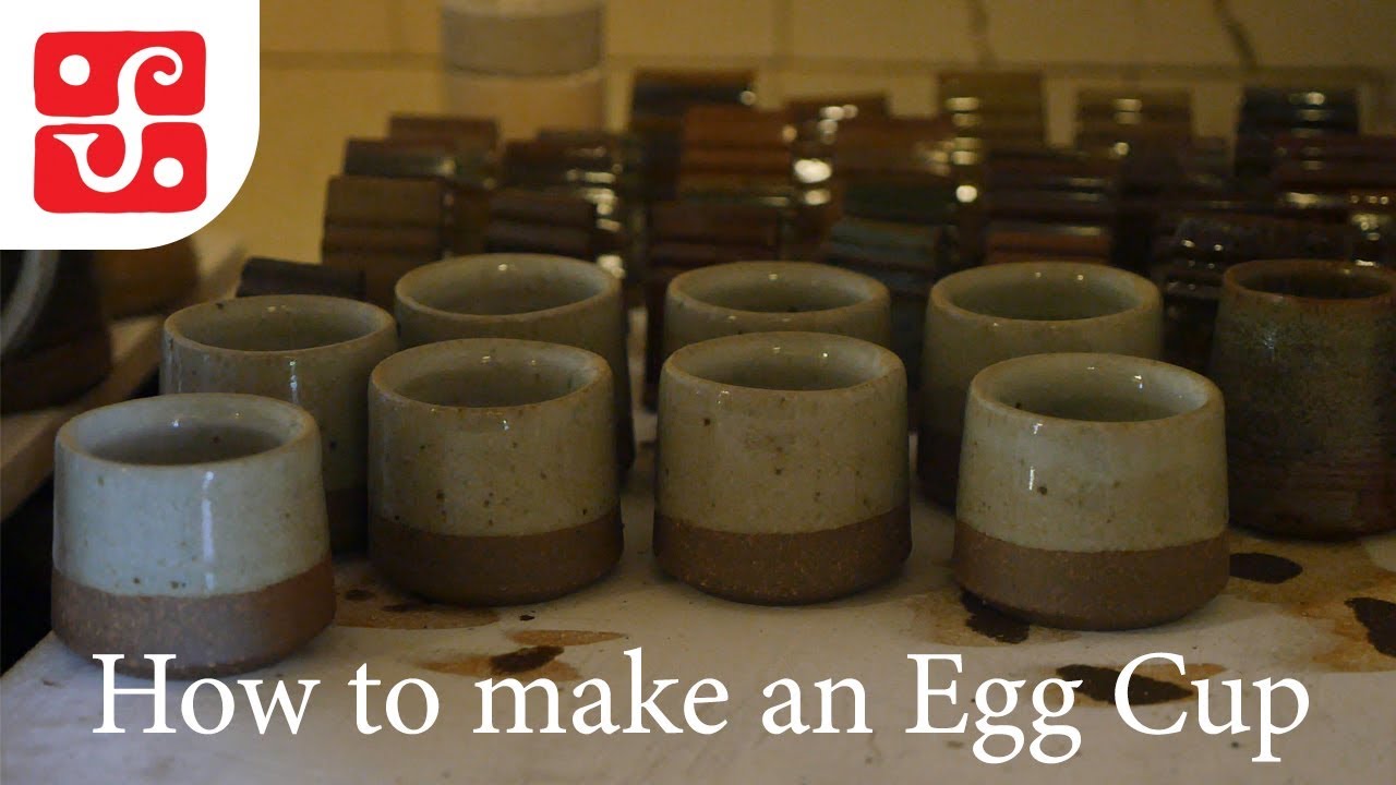 How to make an Egg Cup - Leach Pottery, St Ives