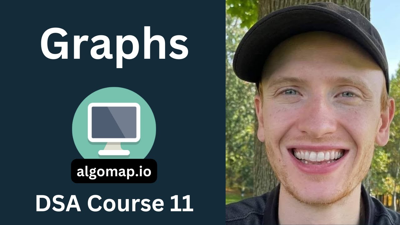 Graphs: Edge List, Adjacency Matrix, Adjacency List, DFS, BFS - DSA Course in Python Lecture 11