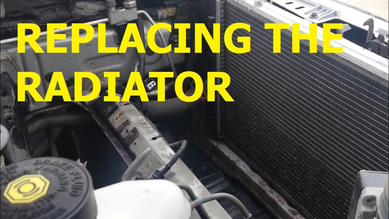 MR2 Spyder / Roadster Radiator Replacement Repair