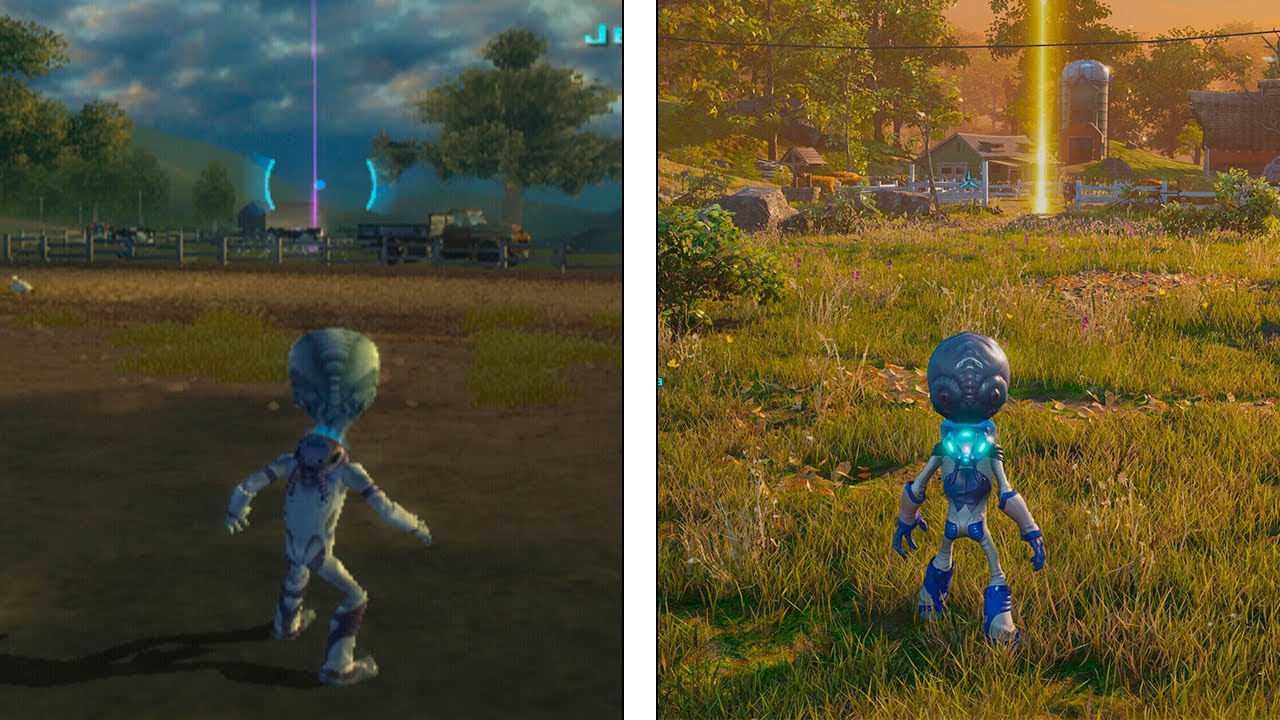 Destroy All Humans! | Original VS Remake | 4K Graphics Comparison