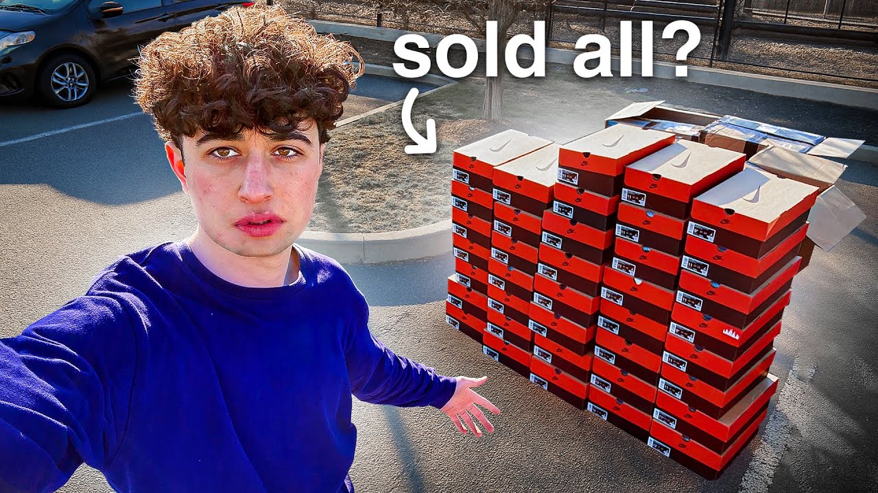 Raw Reality of a 20 Year Old Sneaker Reseller