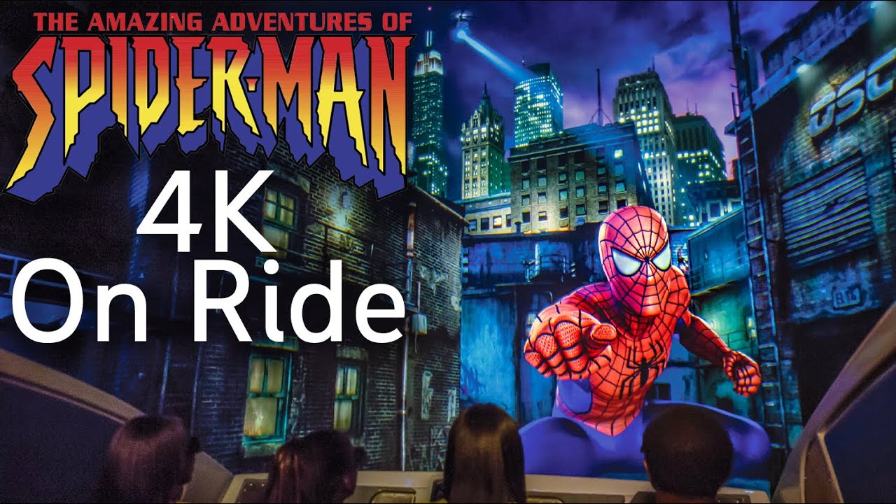 [4K] The Amazing Adventures of Spider-Man - On Ride 2022 - Universal's Islands of Adventure
