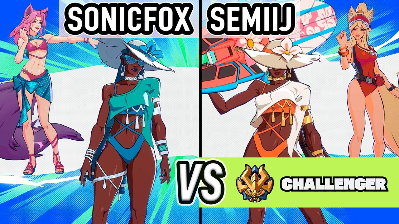 2XKO ▰ SonicFox (Senna / Ahri) vs Semiij (Senna / Ahri) ▰ 2XKO DLC SENNA/THRESH DAY 1