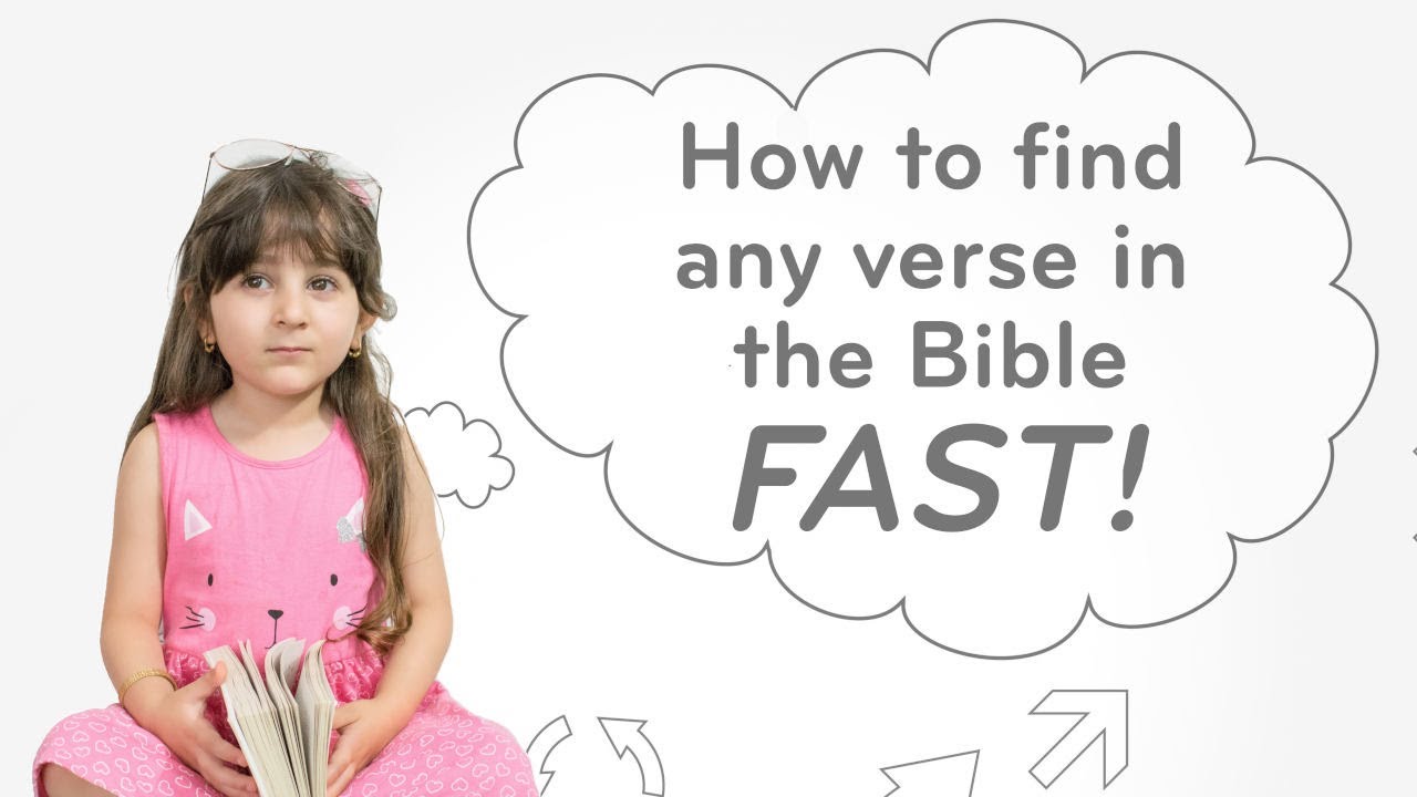 How to find any Bible verse: Bible skills for kids!