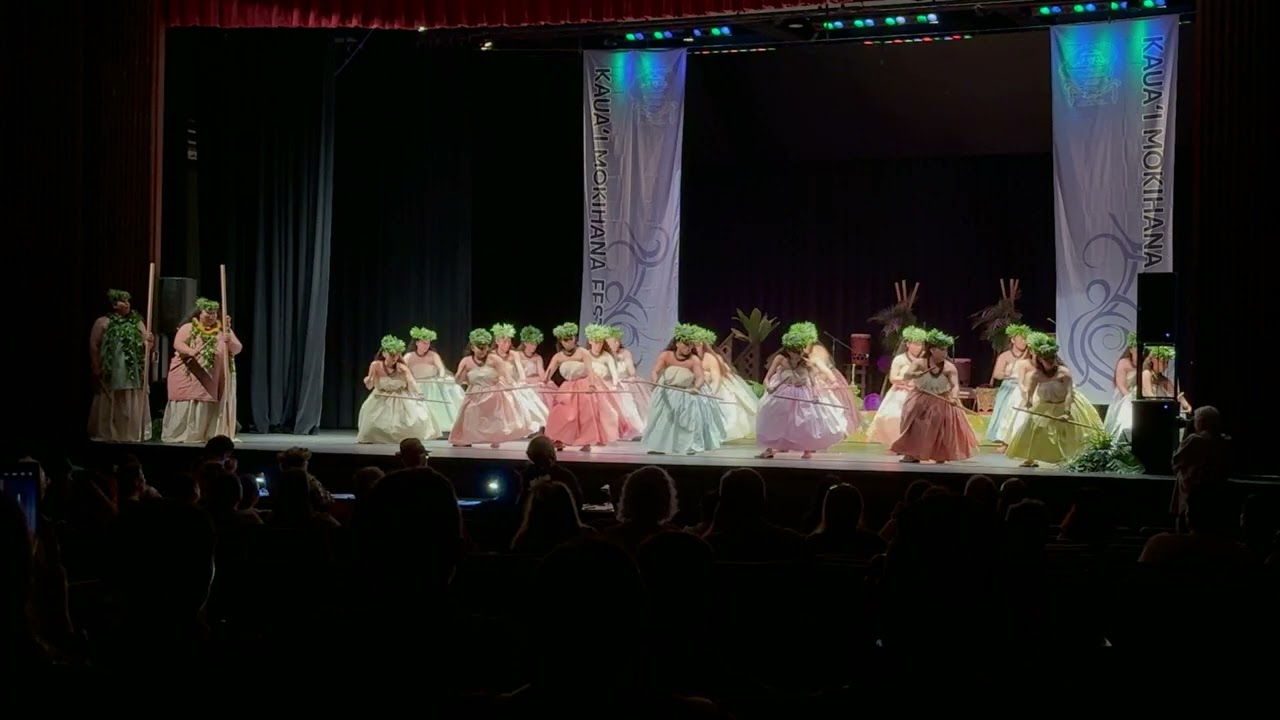 Hālau Hula 'O Hokulani - Kaua'i Mokihana Festival 2024 - Group Wahine - Kahiko