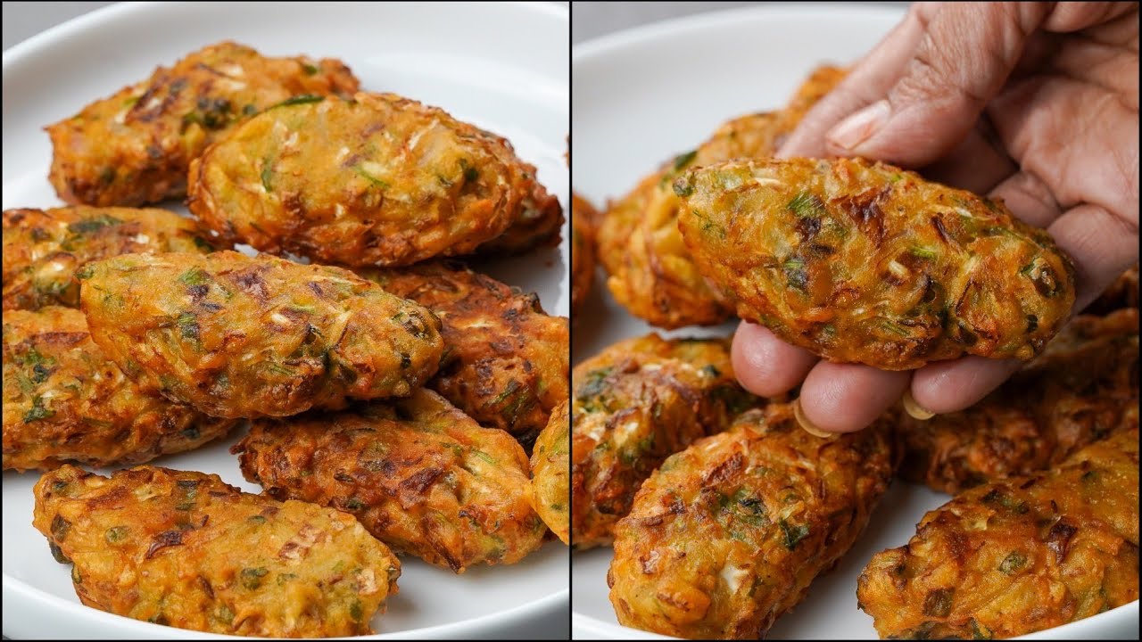 If You Have Cabbage & Aloo At Home, You Can Make This Crispy Pakoda Snacks | Cabbage Pakoda Recipe