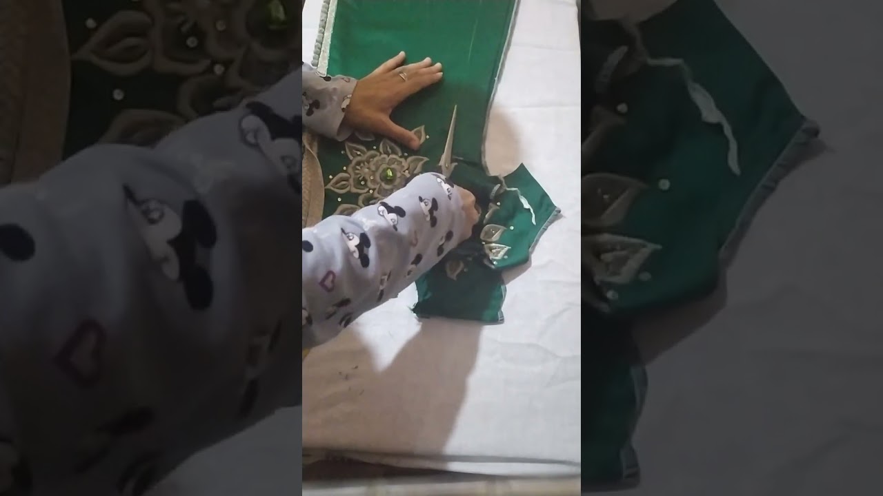 إعادة تدوير قفطان كبير لصغير ٣الى ٥سنوات