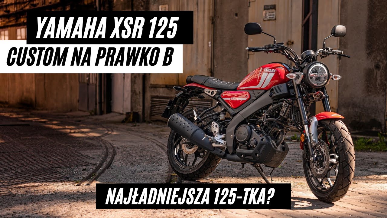Yamaha XSR 125: custom, kt&oacute;rego tak bardzo potrzebowaliśmy?
