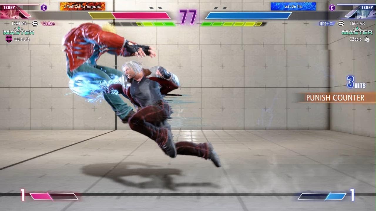 Street Fighter 6 Xiao Hai ranking up Terry Bogard KOF style!!