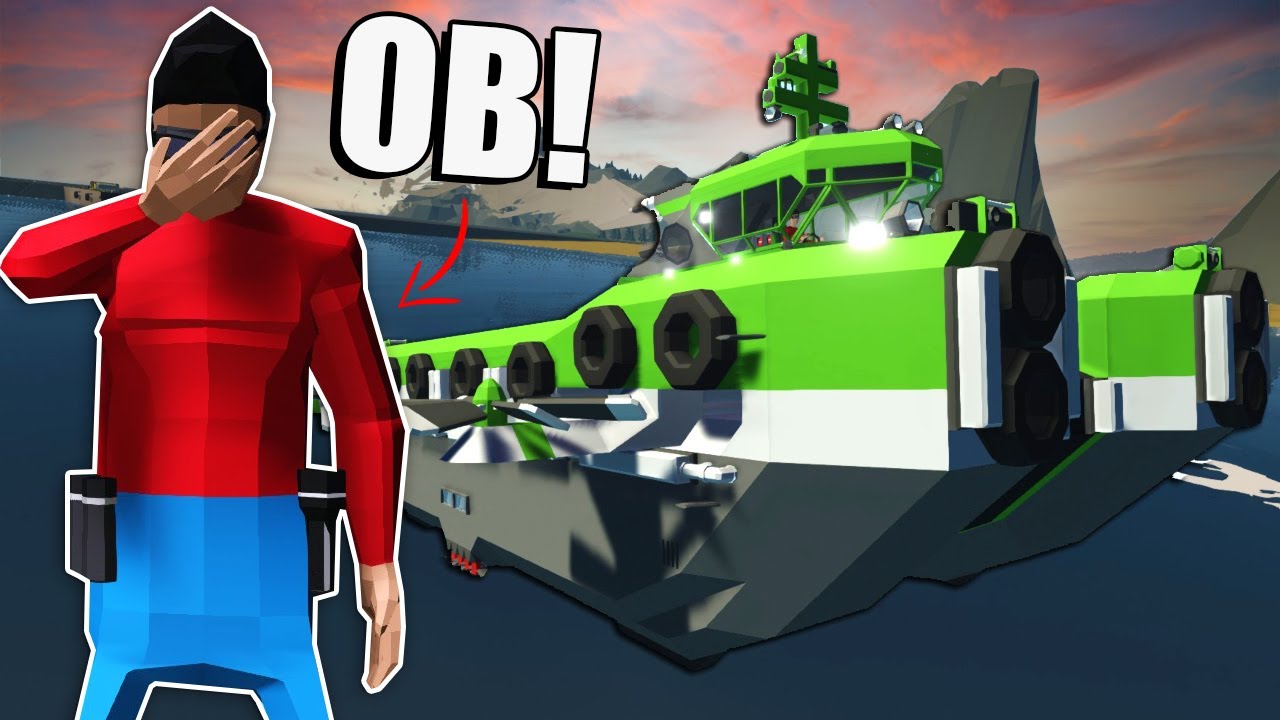 I Hired OB for the WORST SURVIVAL MISSION EVER! - (Stormworks Multiplayer)
