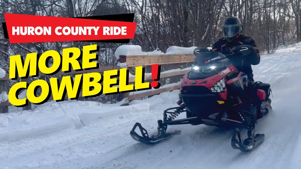 RIDE WITH US TO COWBELL BREWERY BLYTH ONTARIO #snowmobiling #thatskidoofeeling #skidoo