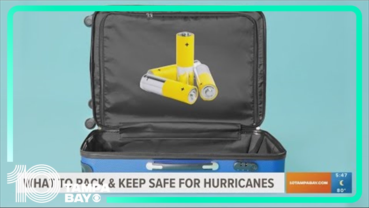 Hurricanes: What to pack, what to protect