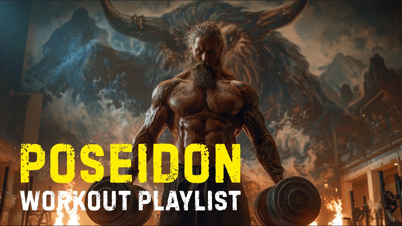 POSEIDON Workout Motivation 🔥 Ocean Power Trap & Rap Mix | Gym Training Music 2025
