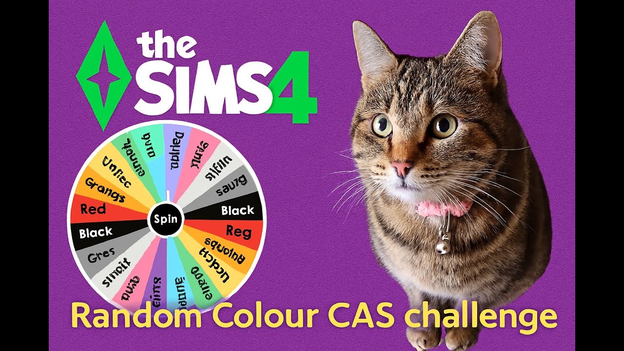 The Sims 4 but I Let a Colour Wheel Control My Sims?!
