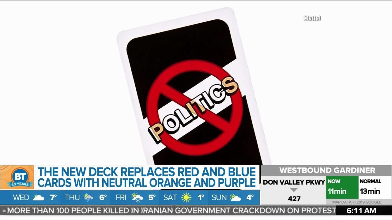 What do you think of this non-partisan deck from Uno?
