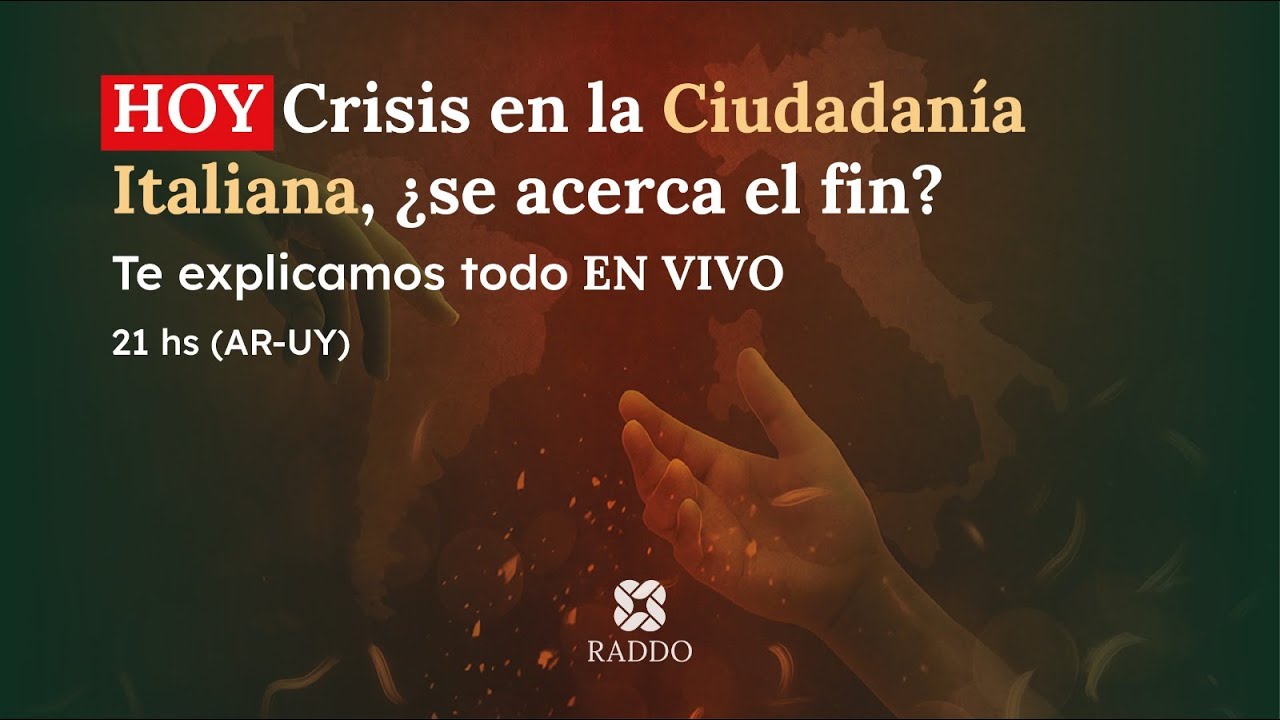 Crisis en la ciudadanía italiana