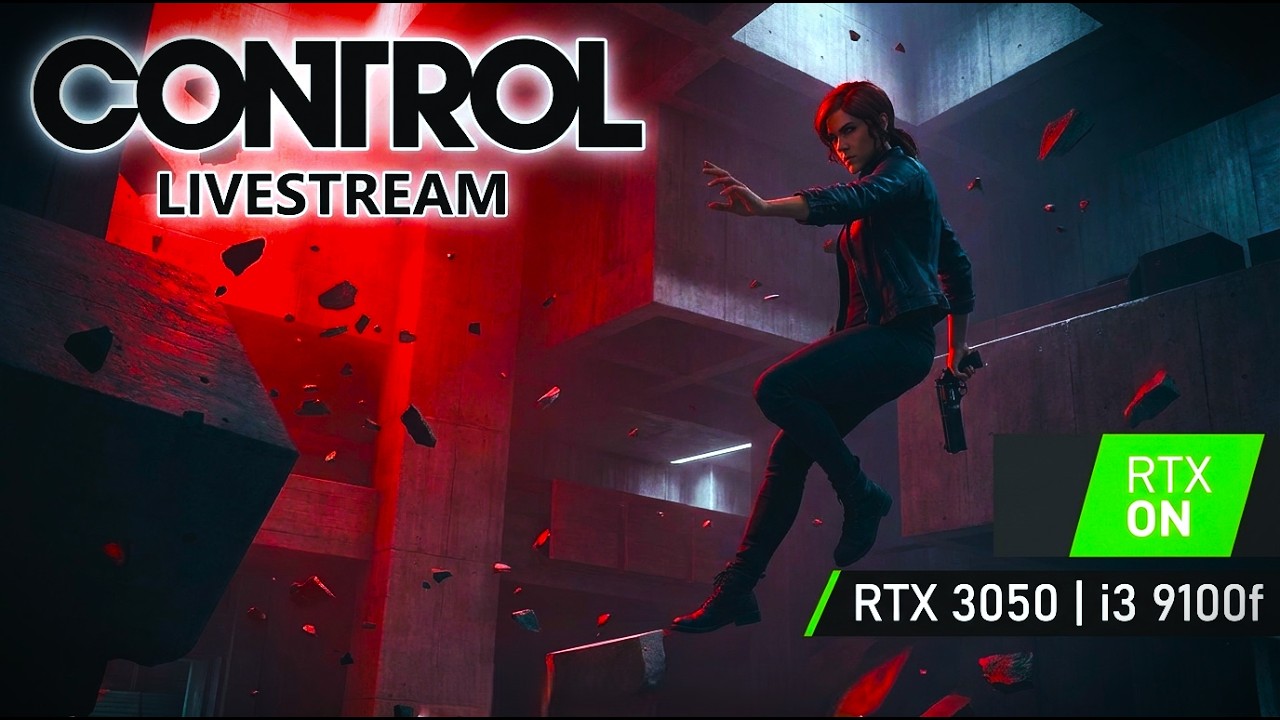 1. Control - RTX 3050 | Intel i3 9100f | 16 GB 2400 hz RAM