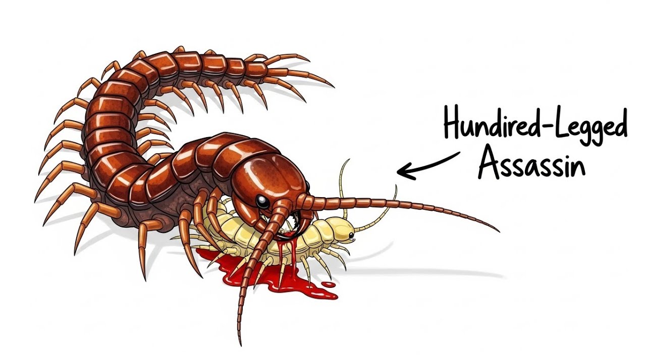 The Hundred-Legged Assassin: Centipede Life & Survival | 40-Minute 2D Documentary