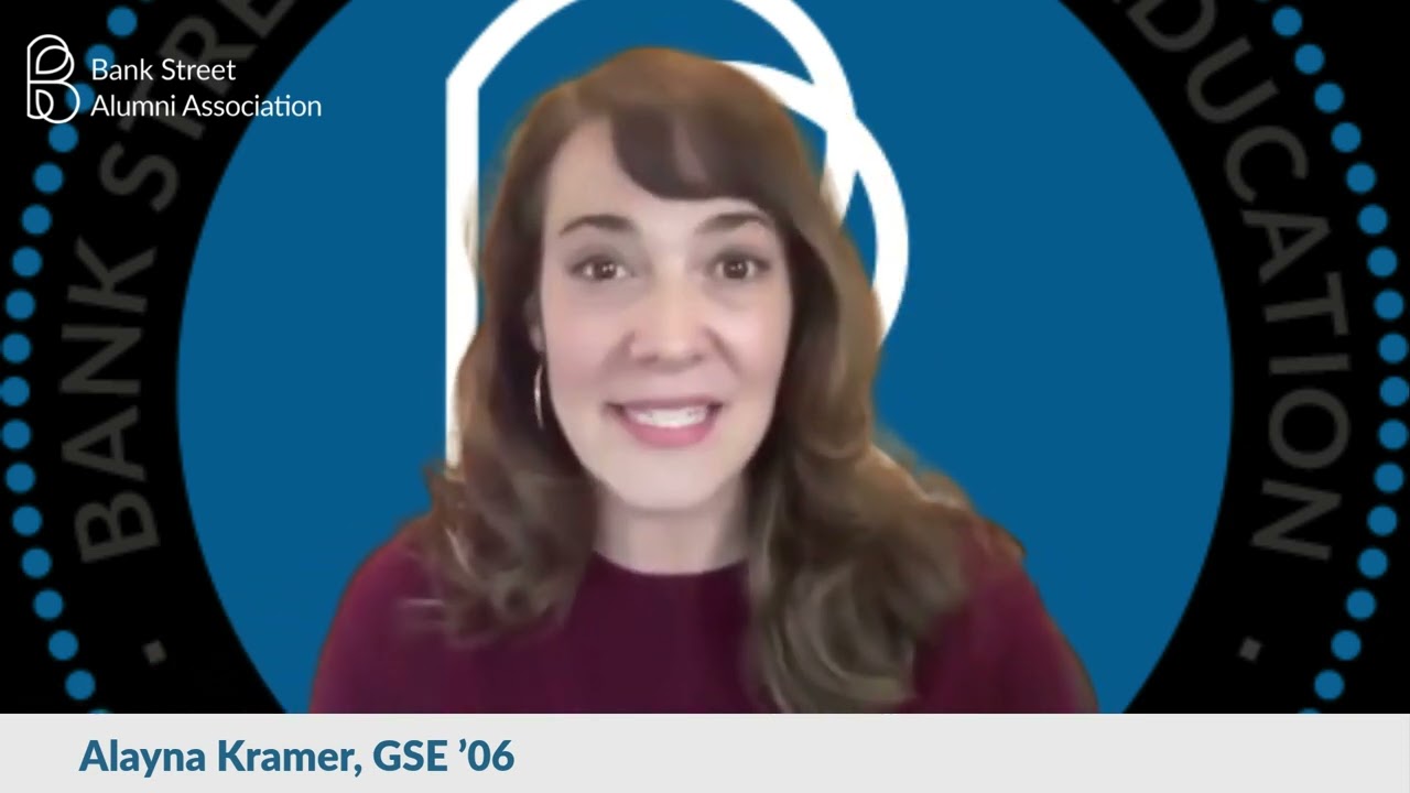 Alayna Kramer, Bank Street Graduate School of Education alumna