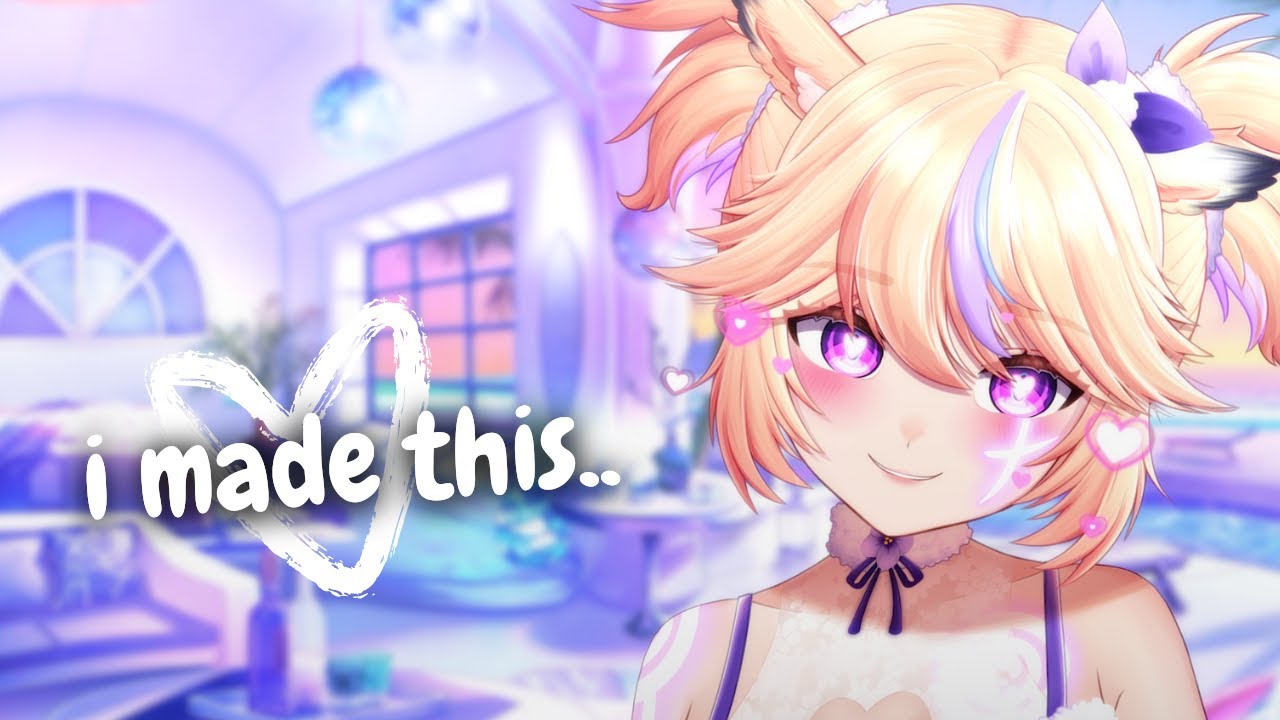 i made my OWN merch!! (VTuber Infomercial)