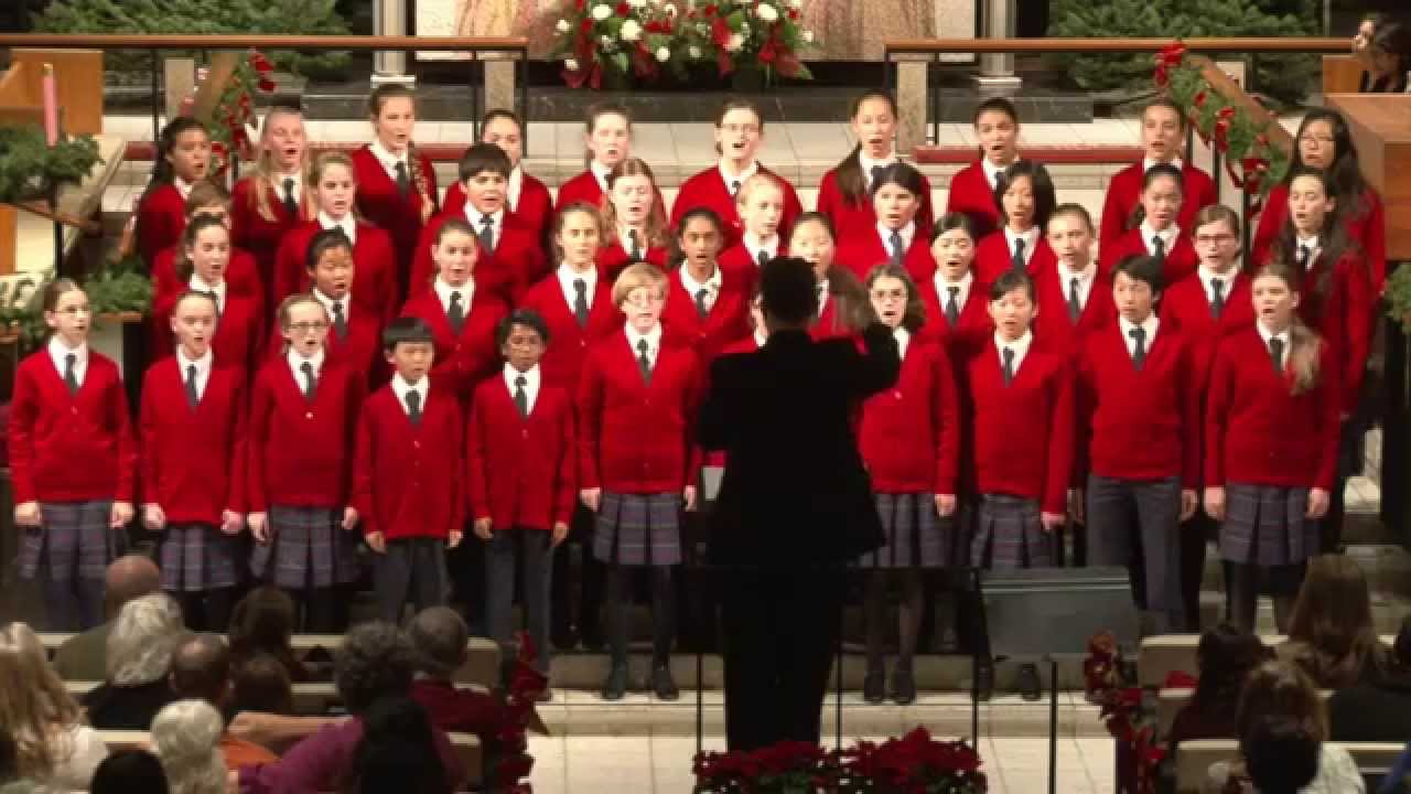 12/2014 Children’s Choir, Schubert’s Ave Maria, Dr. Aaron Mitchell