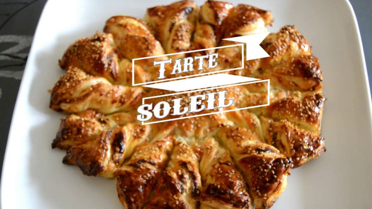 tarte soleil au saumon fromage frais