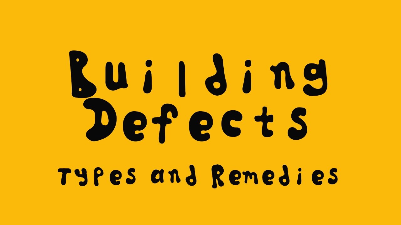 building defects #2