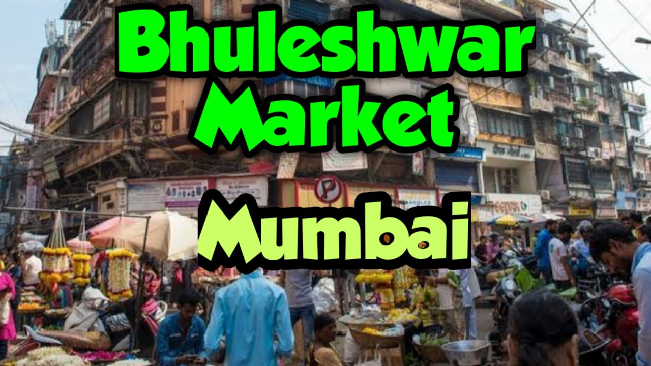 Bhuleshwar Very Famous Market in Mumbai 4K