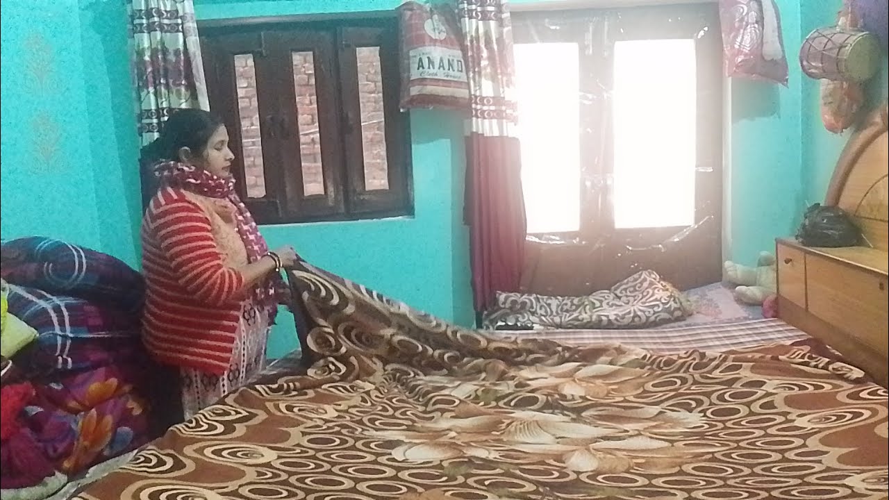 राधे नया साल मुबारक मैंने धोए 🌺3 दिन के कपड़े बहुत सारे 🌺