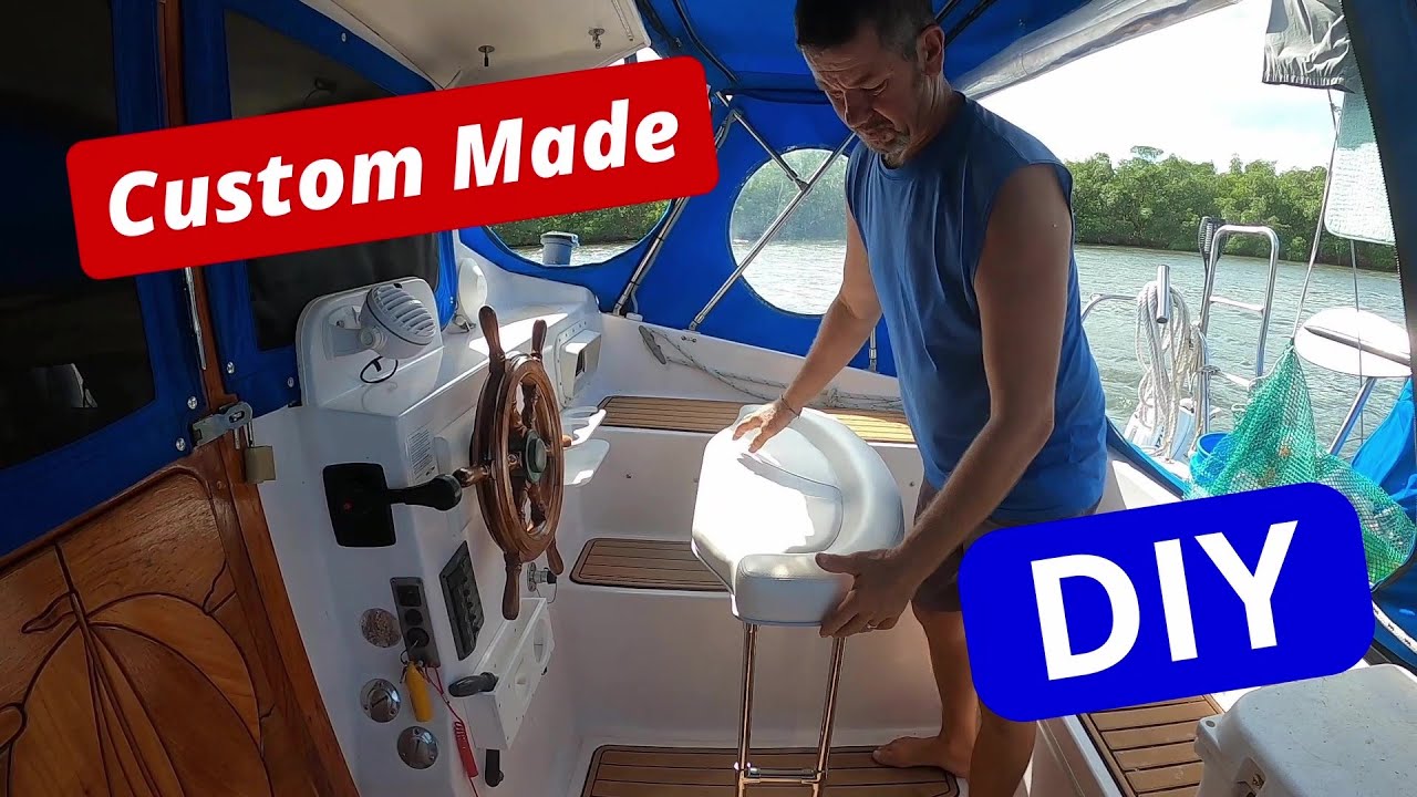 Making helm chair for our Gemini 3200