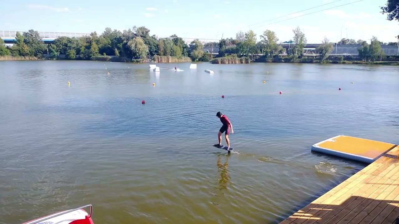 dock start pump foiling #9