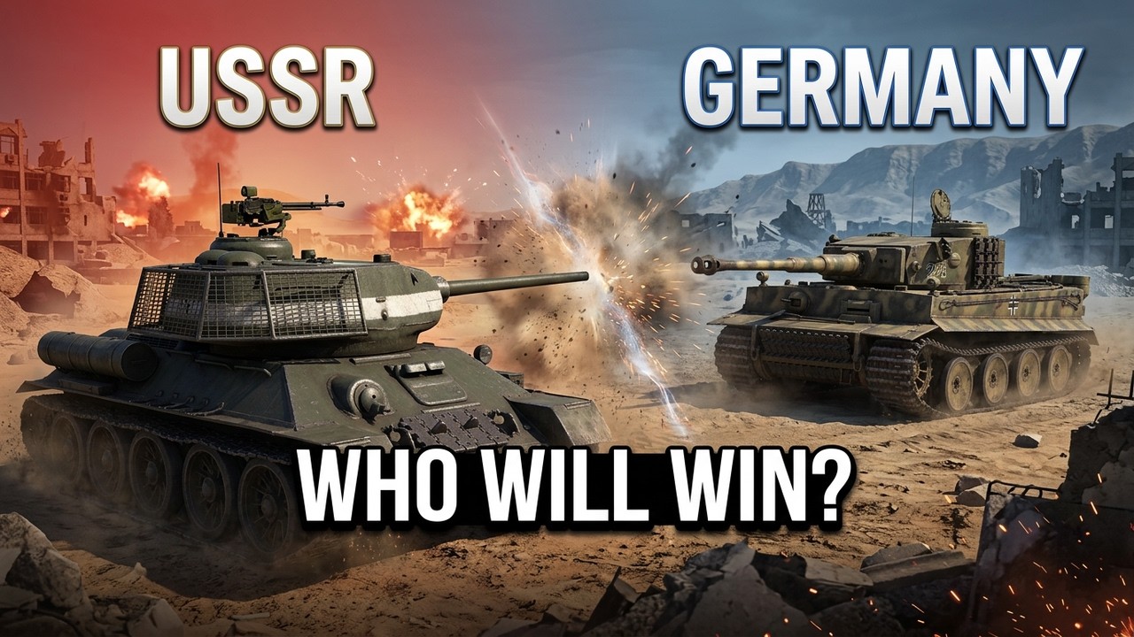 The USSR or GERMANY? WHO WILL WIN? #warthunder #military #games #realistic #gameplay