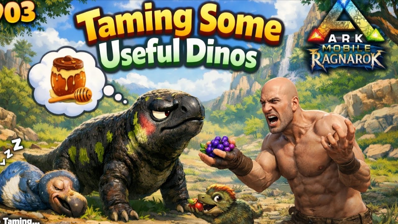 Taming some useful ninos || ark ultimate Survivor edition gameplay | Ragnarok Primal Fear 03