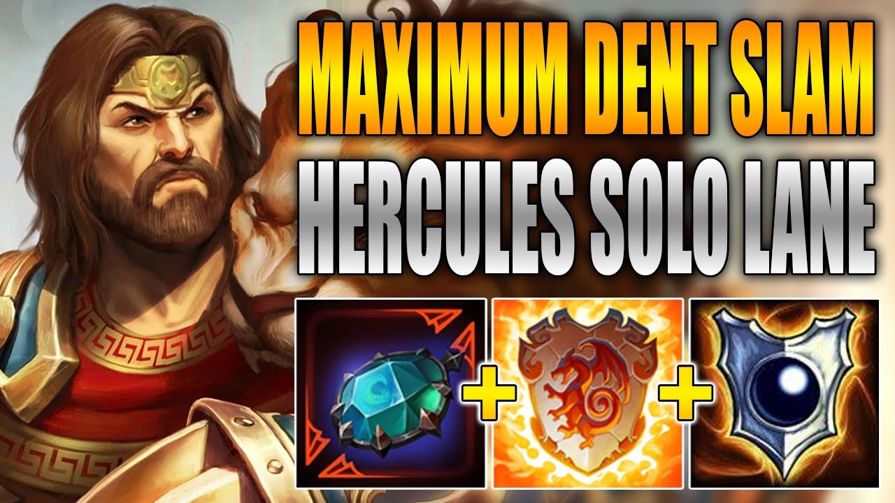 The PERFECT God to RUN IT DOWN | SMITE 2 Hercules Solo