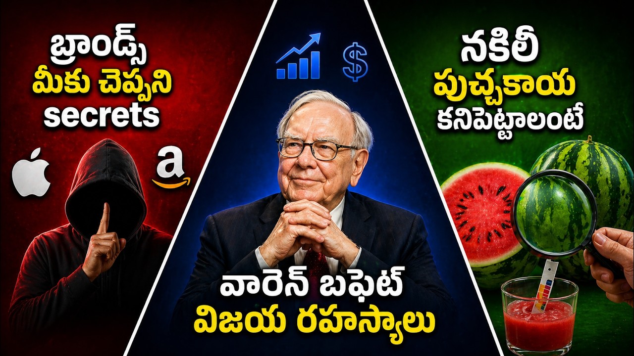 Top 10 Interesting Facts in Telugu  😲👉 Brand Secrets, Warren Buffett Strategy, Fake Watermelon