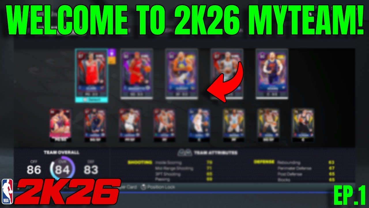 NBA 2K26 LEAVE NO DOUBT EDITION PREORDER PACK OPENING! WELCOME TO MYTEAM NBA 2K26 EP.1
