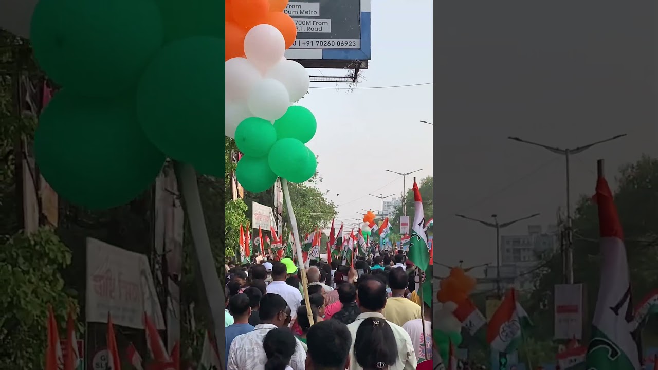 Mamata Banerjee Dunlop Rally . #joybangla #tmc #westbengal #politics