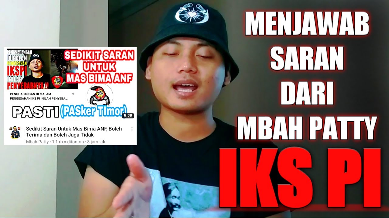 MENJAWAB SARAN DARI MBAH PATTY IKSPI TENTANG VIDIO SAYA. INI KLARIFIKASINYA!