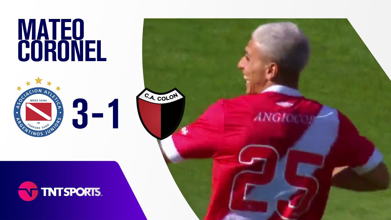 &iexcl;GOL DEL BICHO! Mateo Coronel | Argentinos Jrs vs Col&oacute;n SF (3-1) | Fecha 17 - Torneo de la Liga 2021