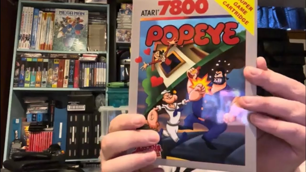Popeye for Atari 7800 on Homebrew Review