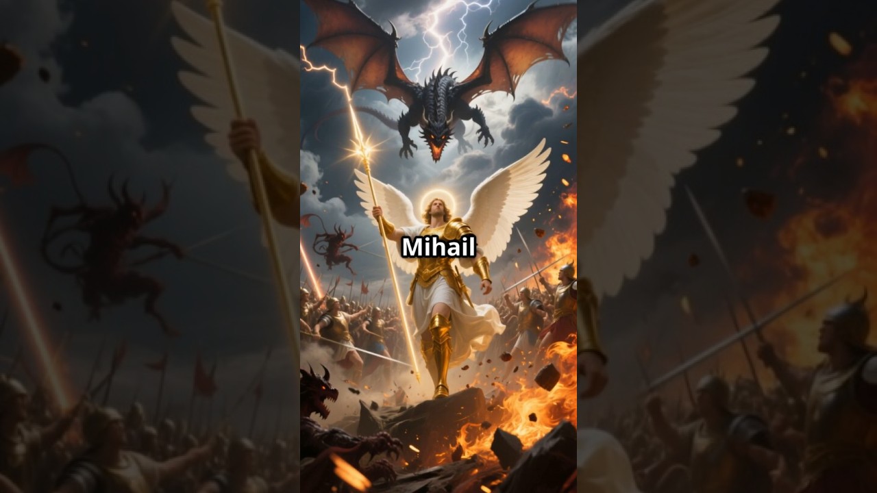 Arhanghelul Mihail versus Balaurul - Marea Bătălie Cerească