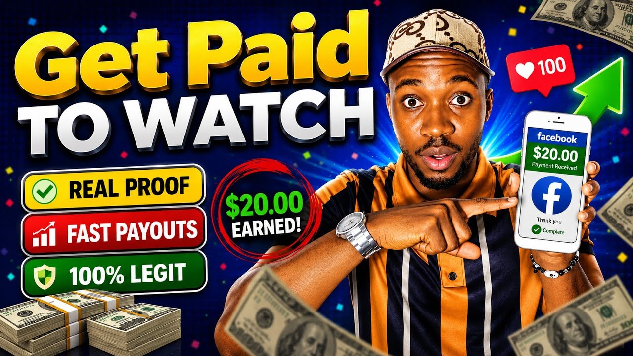 Get Paid to Watch Facebook Videos! I Earned $20 Watching Videos Online (Here's How it Works)