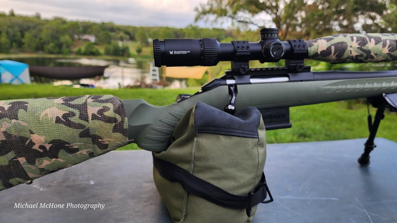 Homestead Hack, cheek riser for Ruger American.