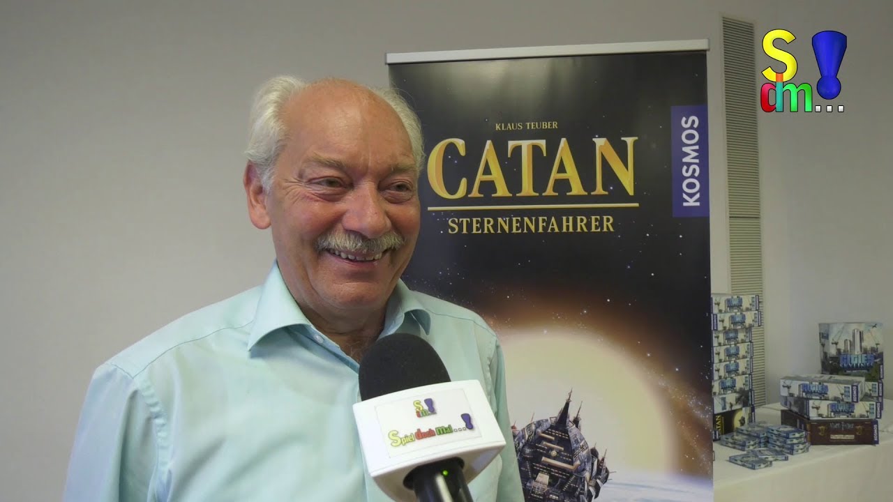 CATAN-Sch&ouml;pfer Klaus Teuber im Interview - 25 Jahre Catan - 2019