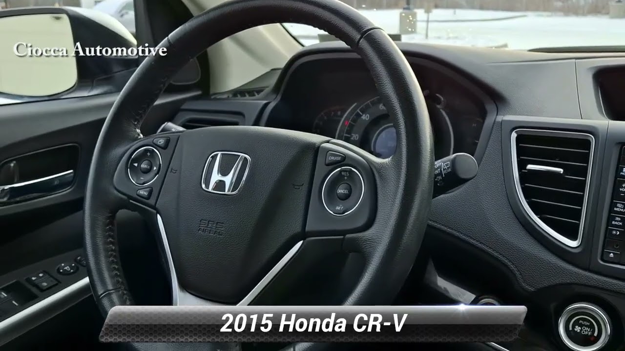 Used 2015 Honda CR-V EX-L, York, PA W21805Q