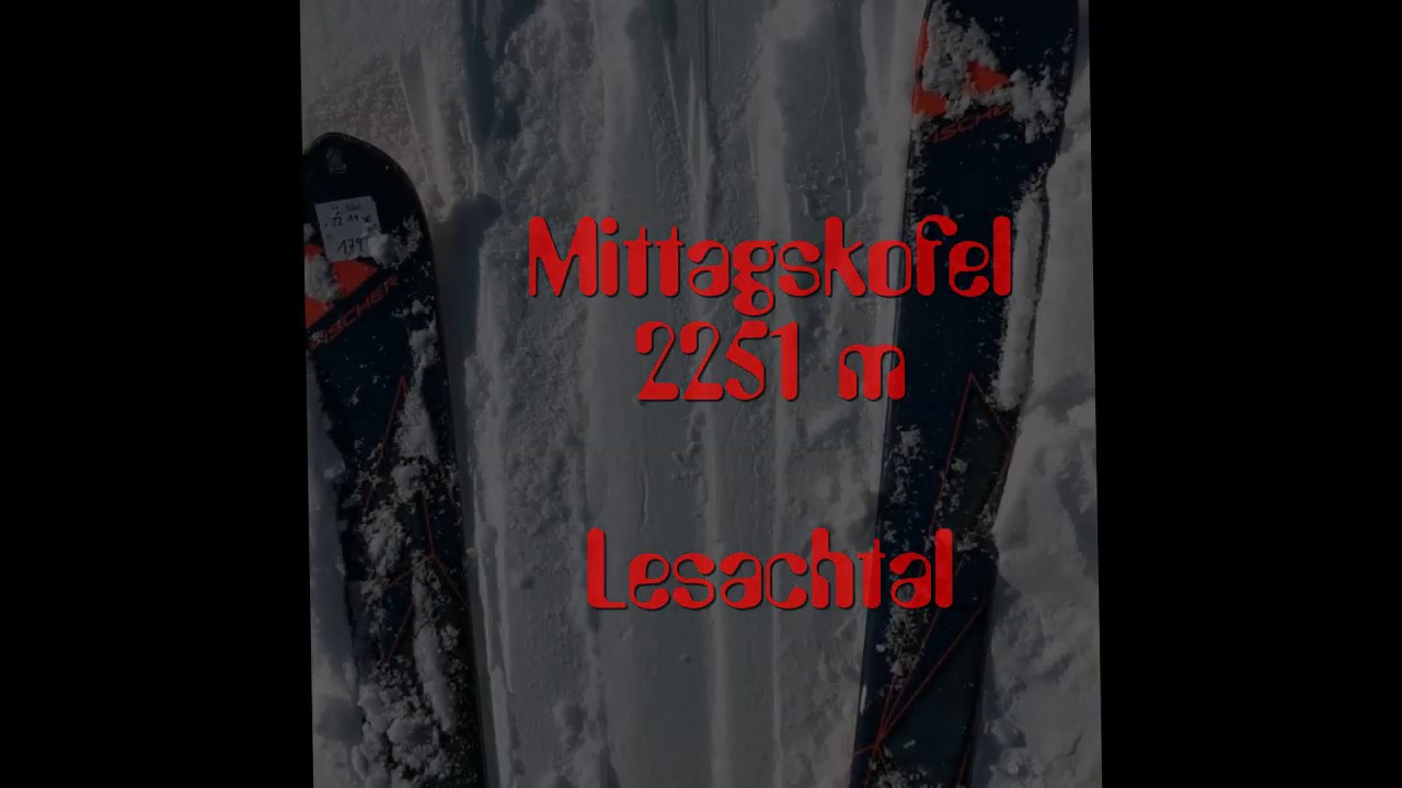 Mittagskofel 2251m