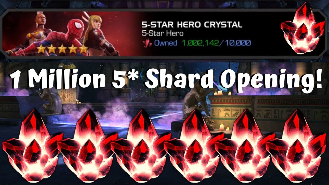 1 Million 5* Shard Crystal Opening!!! SeveredSynapse OMNI! - Marvel Contest of Champions