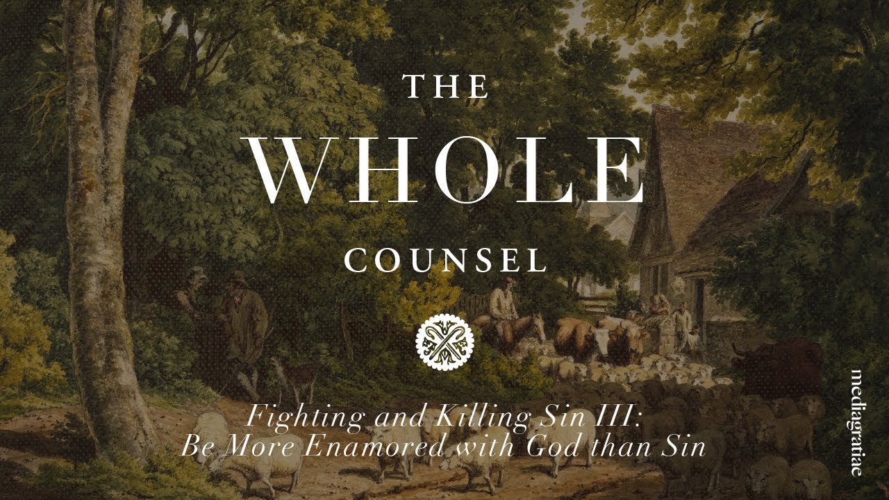 Fighting and Killing Sin III: Be More Enamored with God than Sin