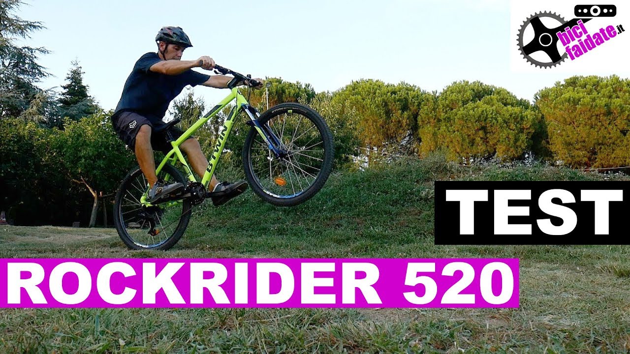 MTB ROCKRIDER 520 TEST E RECENSIONE 🚴