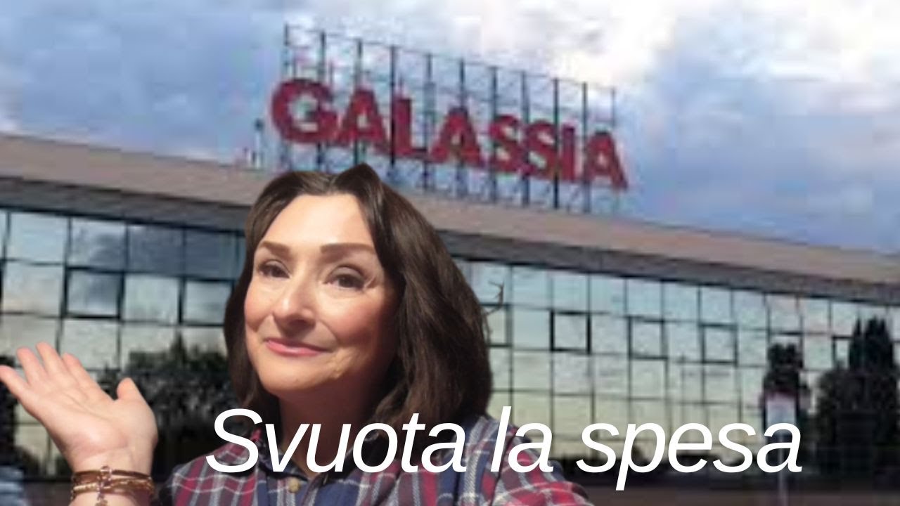🛒 Mega Svuota la spesa Ipermercato GALASSIA Novi Ligure + Cosa preparo da mangiare 🍗😋